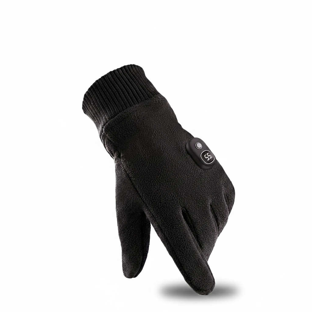 USB Heated Adjustable Fabric Glove Device