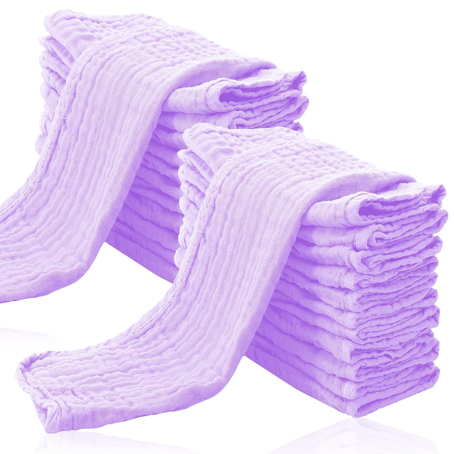 Ultra Soft Muslin Washcloths-Diaper Reusable