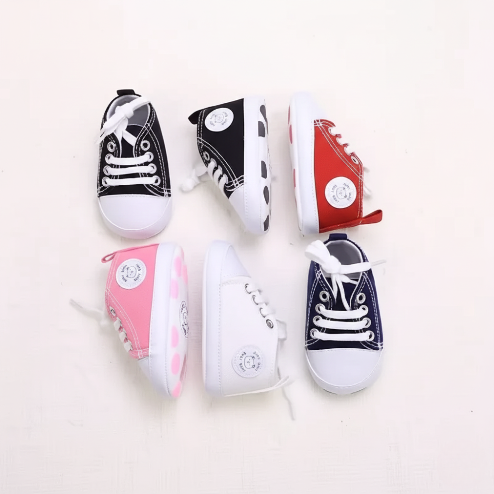 Lightweight Lace Up Sneakers For Baby Boys Indoor And Outdoor Wear