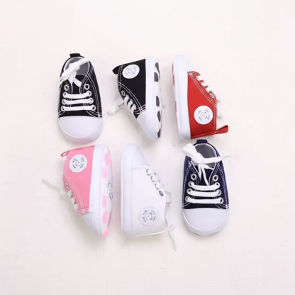 Lightweight Lace Up Sneakers For Baby Boys Indoor And Outdoor Wear