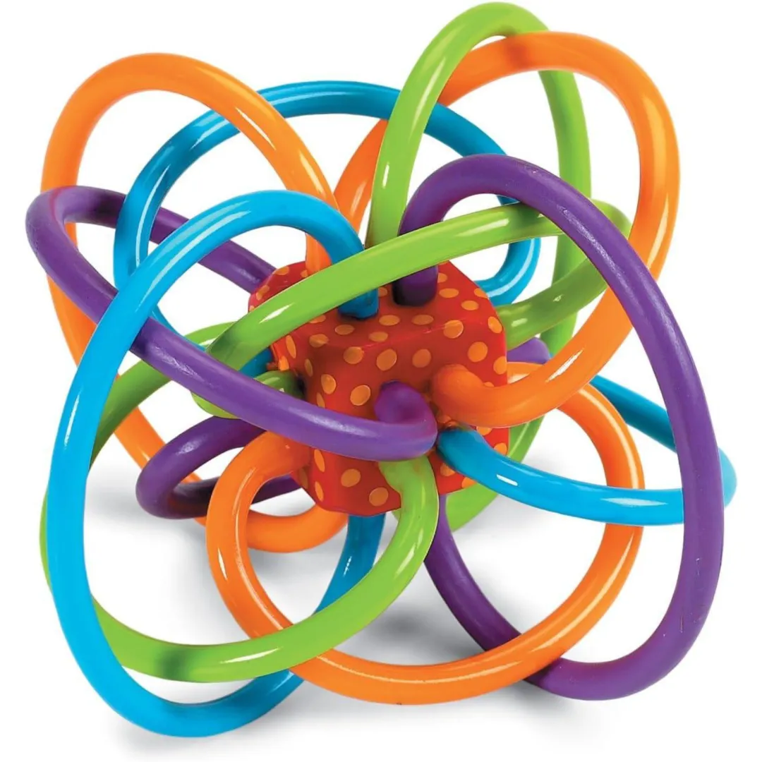 Winkel Rattle Teething Toy For Little Explorers