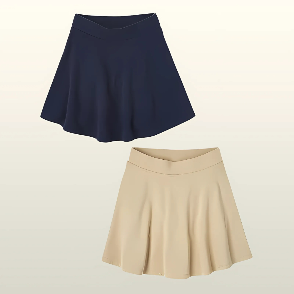 Pack Of 2 Athletic French Terry Skirt