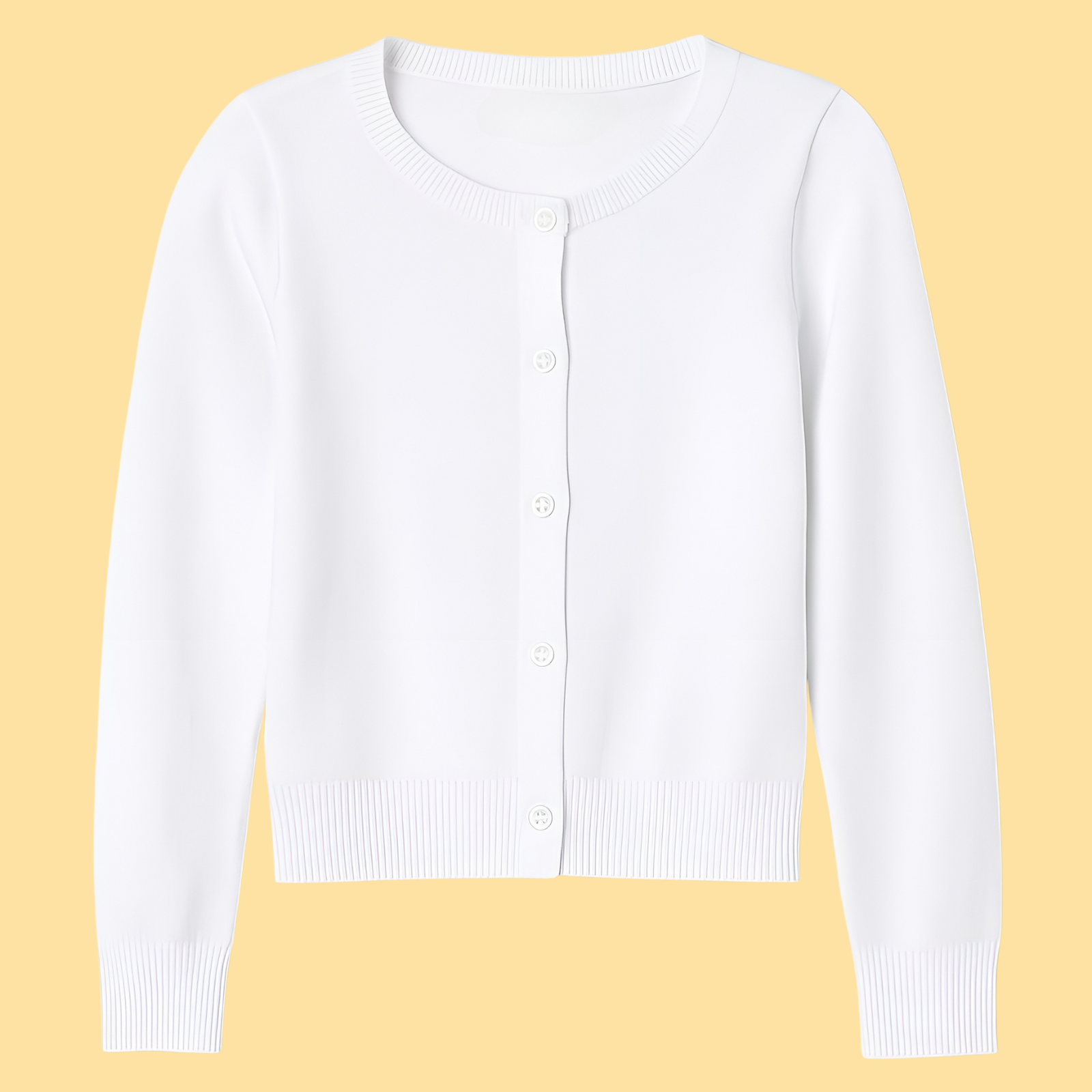 Girls Basic Cardigan