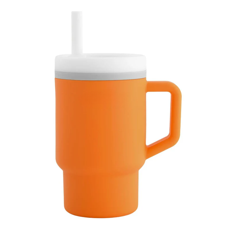 Mini Sippy Tumbler With Handle And Straw-Diaper Reusable