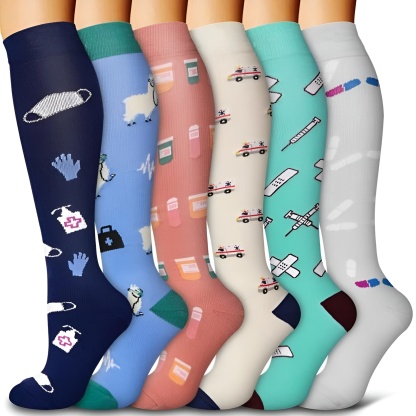 Vibrant Compression Socks