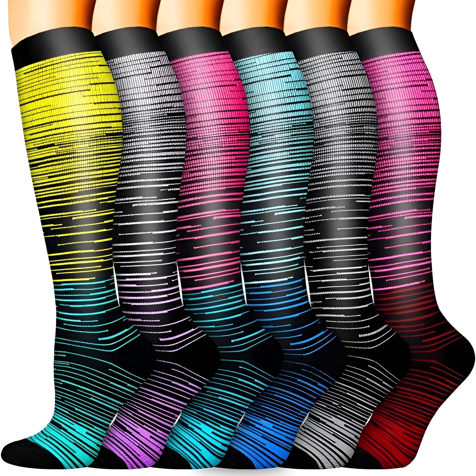 Vibrant Compression Socks