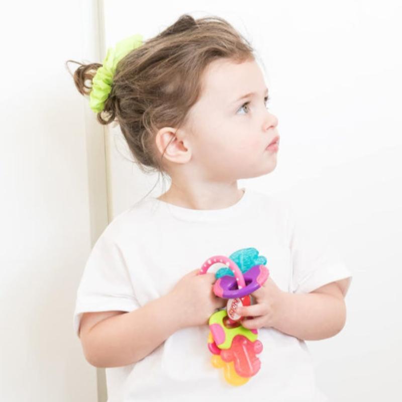 Gel Filled Teething Ring for Teething Babies-Diaper Reusable