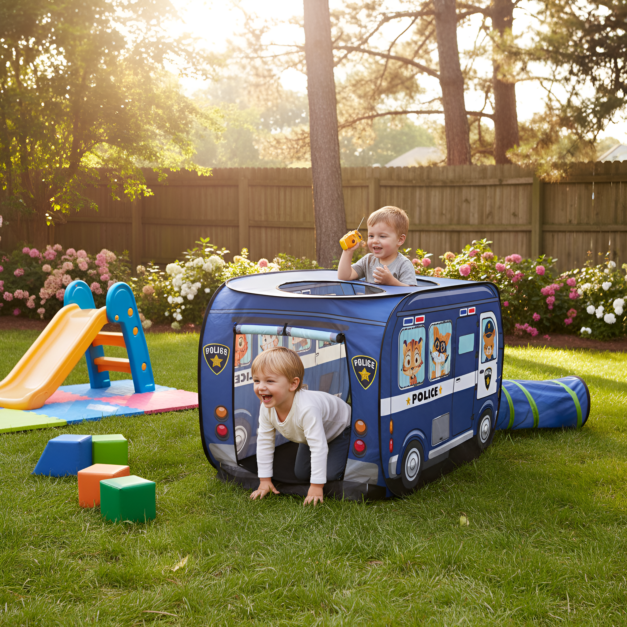 Portable Foldable Playhouse Indoor Outdoor Climbing Toy 