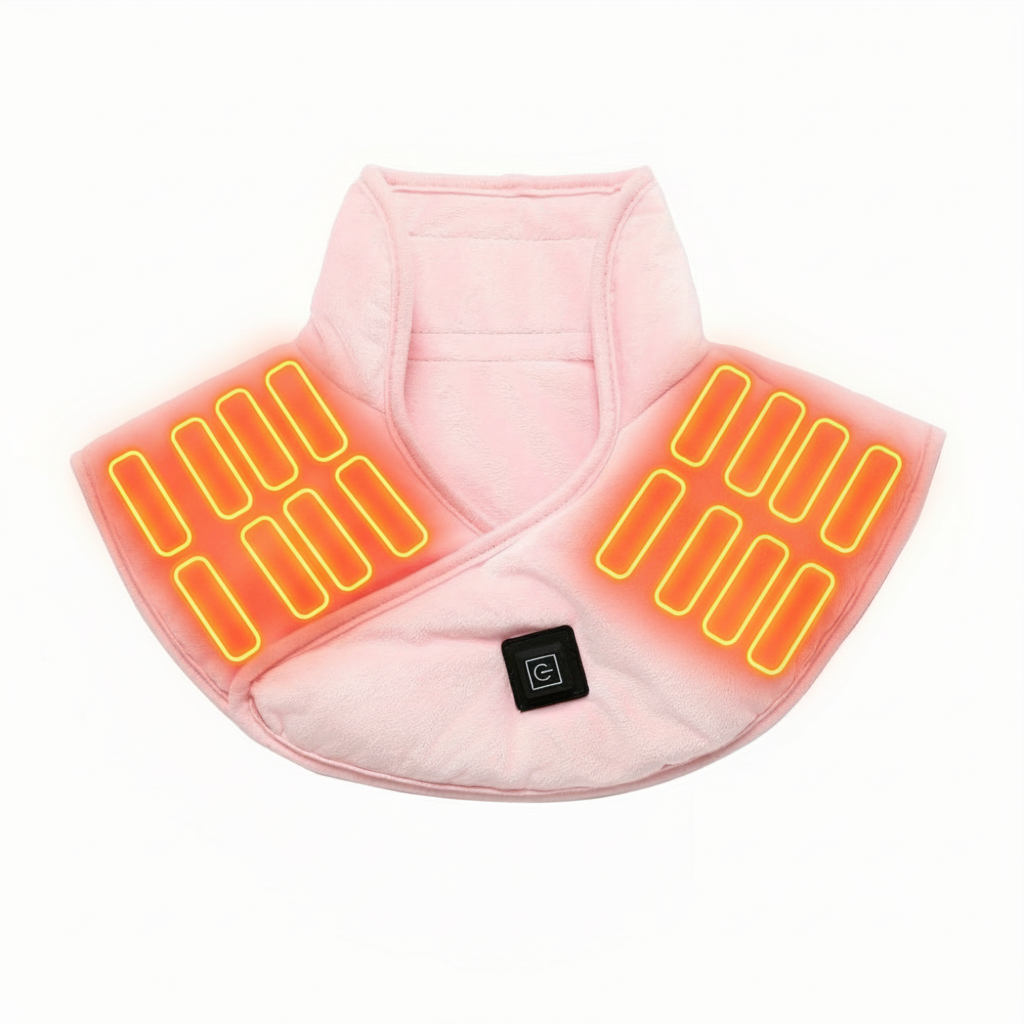 USB Heated Adjustable Shawl Panel Device