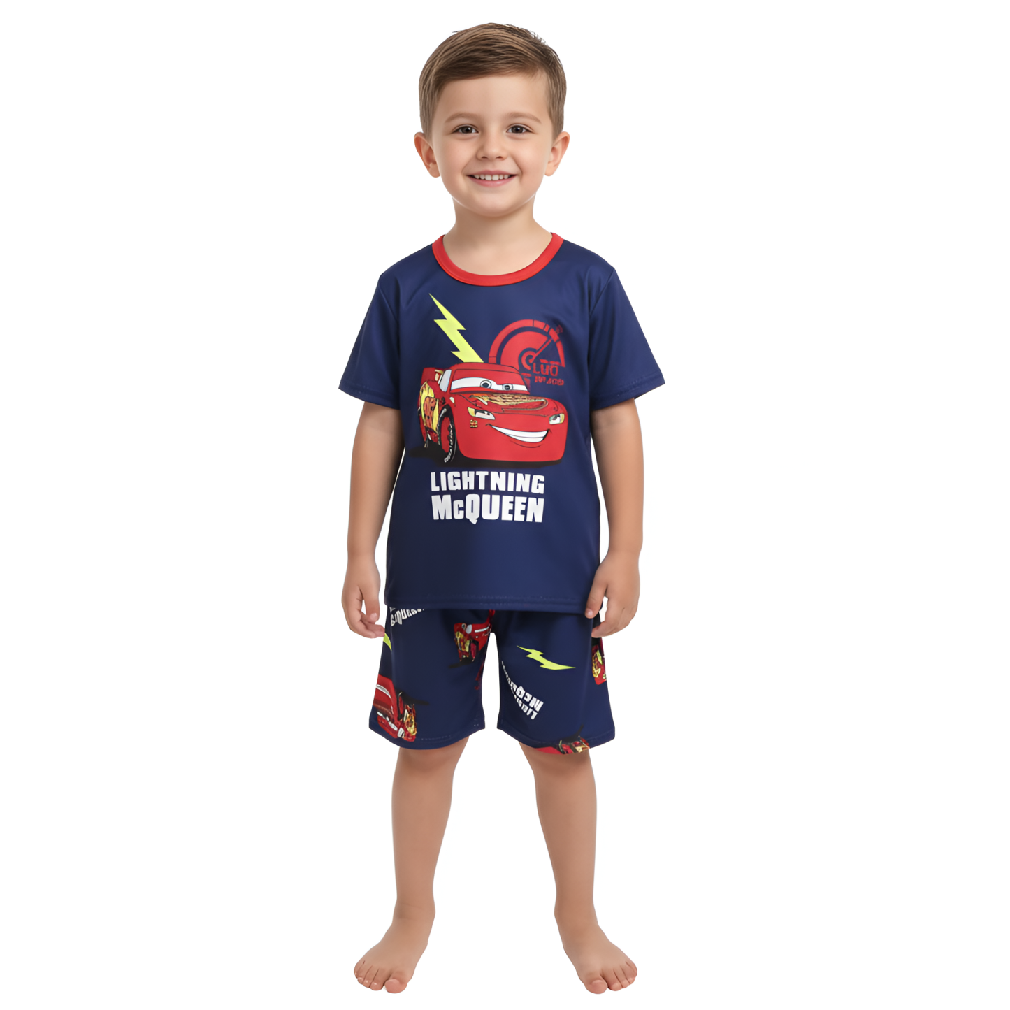 Race Car Character Kids Pajama Set