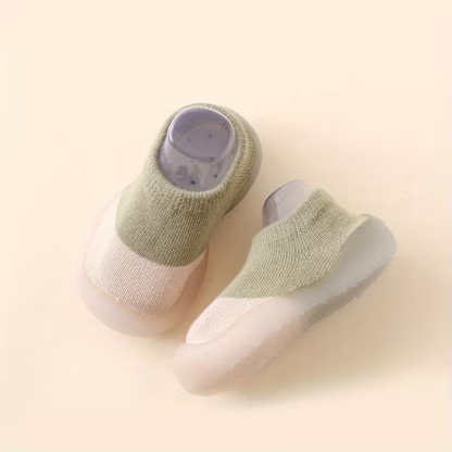 Lightweight Knitted Slip On Casual Walking Shoes For Toddlers