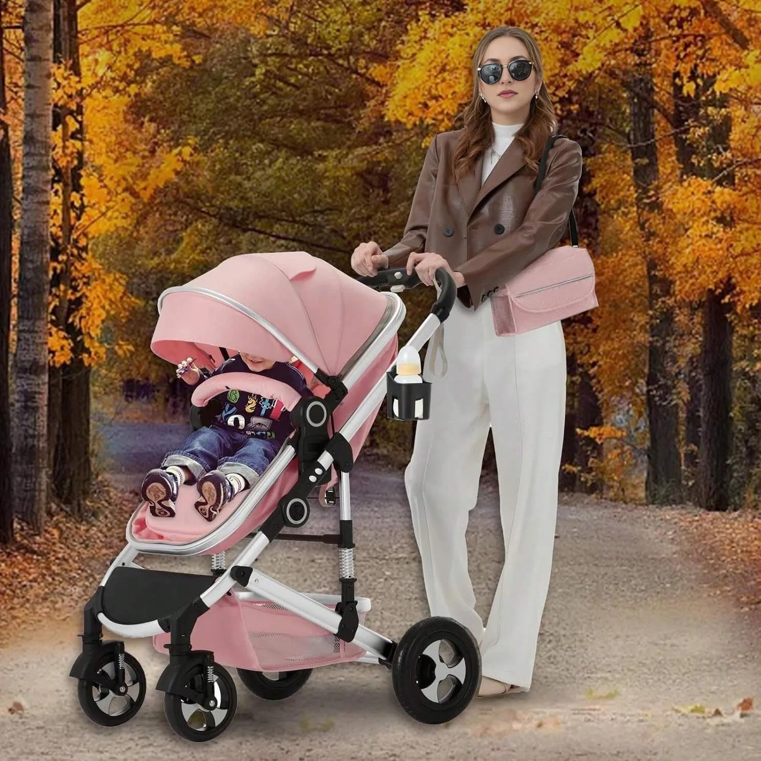 High Landscape 2 in 1 Convertible Infant Stroller