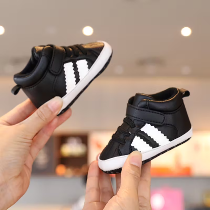 Baby Mid Top Strap Sneakers