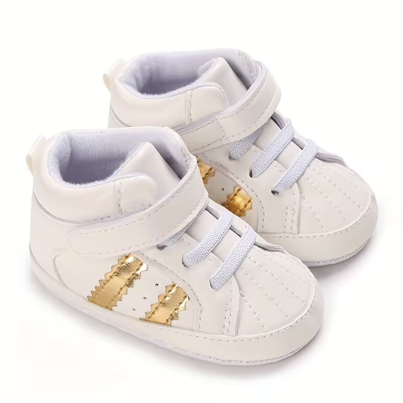 Baby Mid Top Strap Sneakers