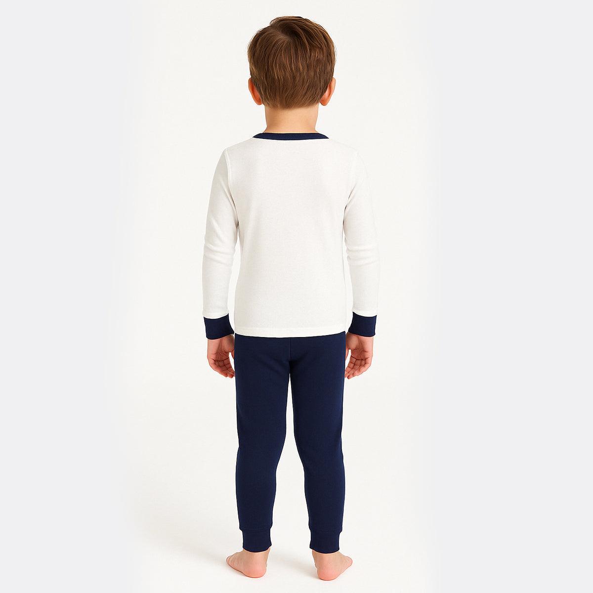 4 Piece Dinosaur Pajama Set Boys Fun Sleepwear for Kids-Diaper Reusable