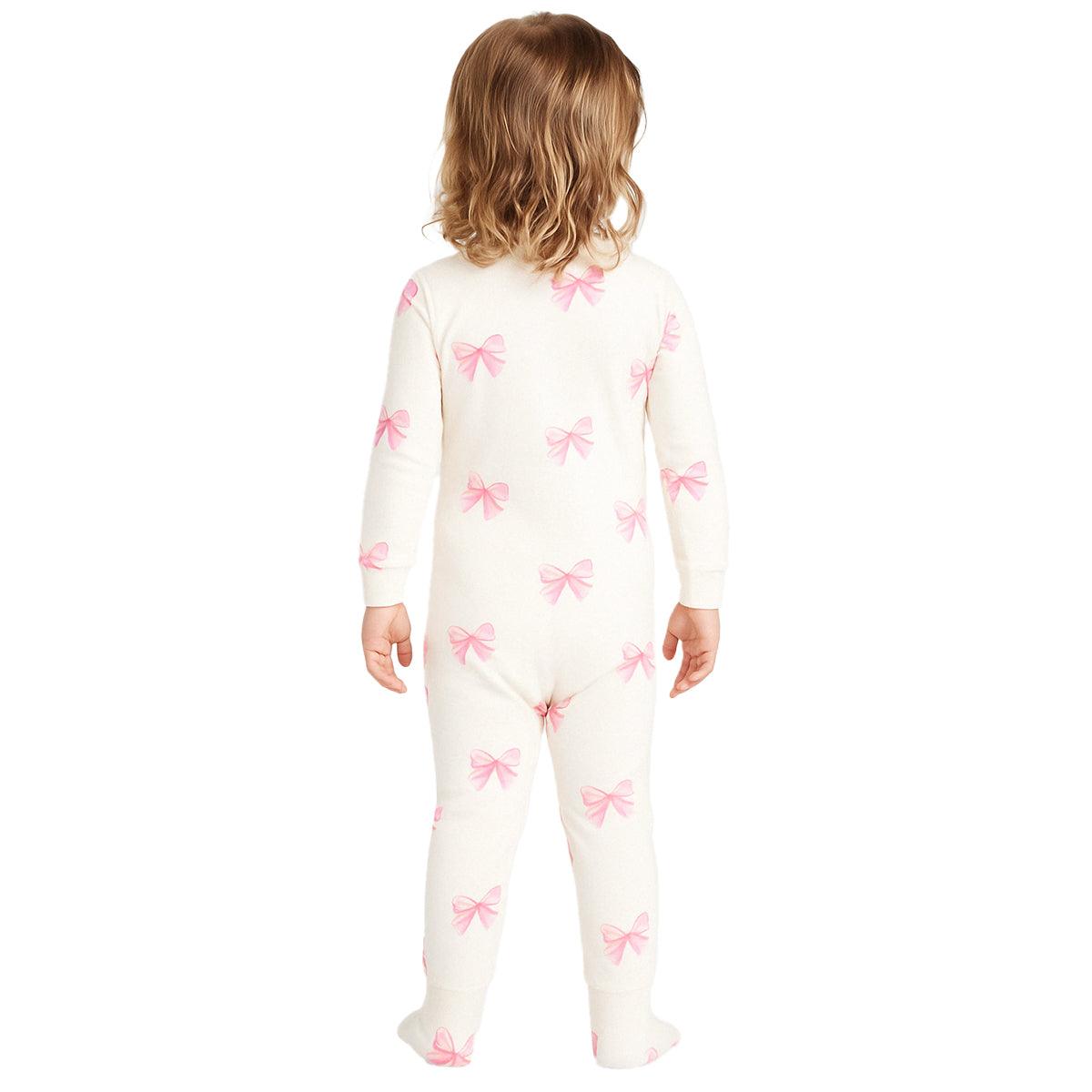 Bunny Floral Pajama Set Sweet Comfort For Every Spring Night-Diaper Reusable