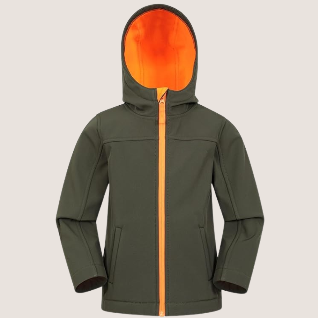 Mountain Warehouse Exodus Kids Softshell Jacket With Hood