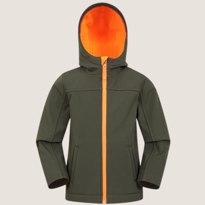 Mountain Warehouse Exodus Kids Softshell Jacket With Hood