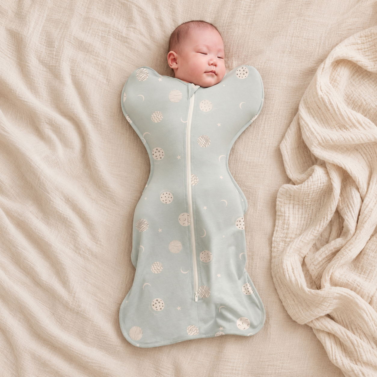 Baby Sleep Sack Swaddle For Peaceful Sleep And Self Soothing