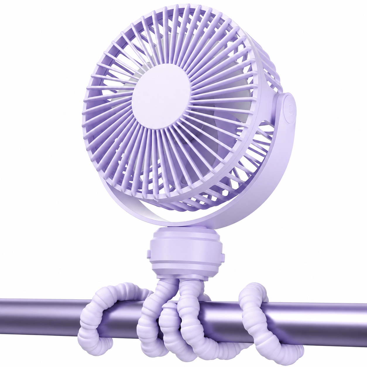 Portable Clip On Stroller Fan With Flexible Tripod For Travel