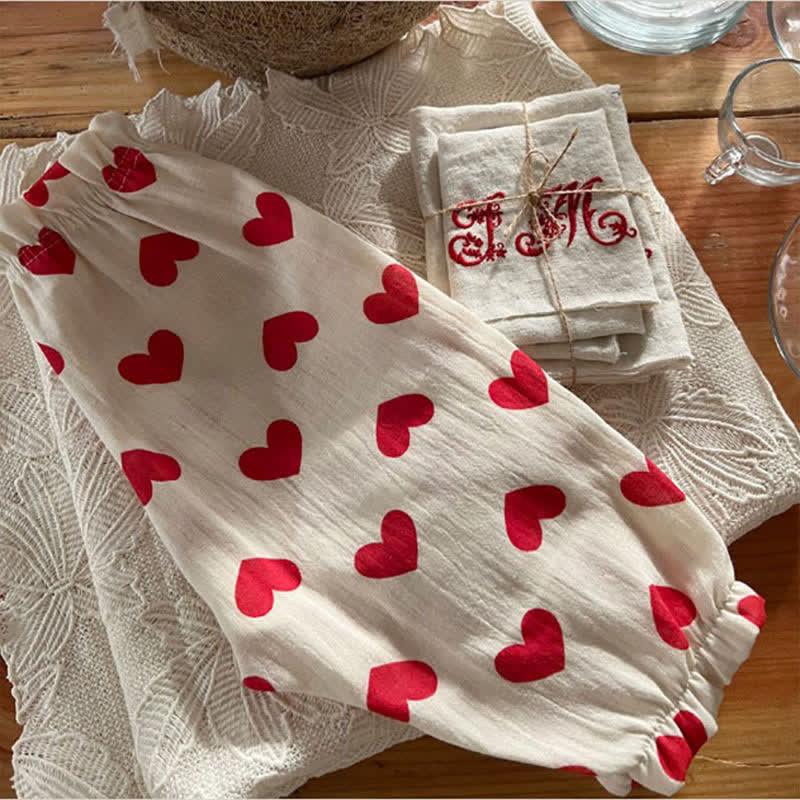 Baby Casual Printed Linen Pants-Diaper Reusable