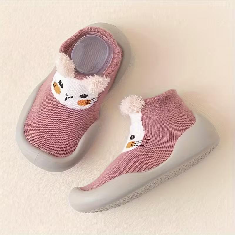 Cartoon Animal Design Non Slip Soft Baby Shoes