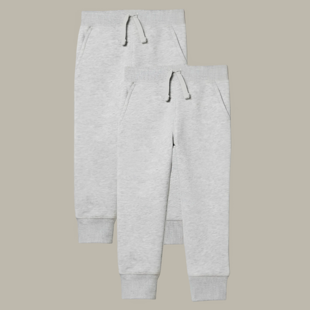 Pack Of 2 Essential Boys Fleece Jogger