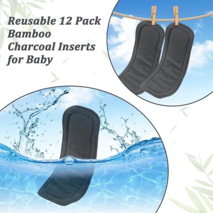 Reusable Bamboo Diaper Inserts-Diaper Reusable