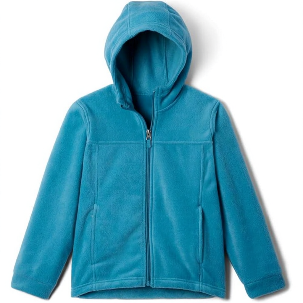 Boys Warm Fleece Hooded Jacket