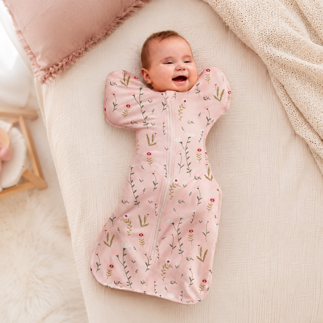 Baby Sleep Sack Swaddle For Peaceful Sleep And Self Soothing