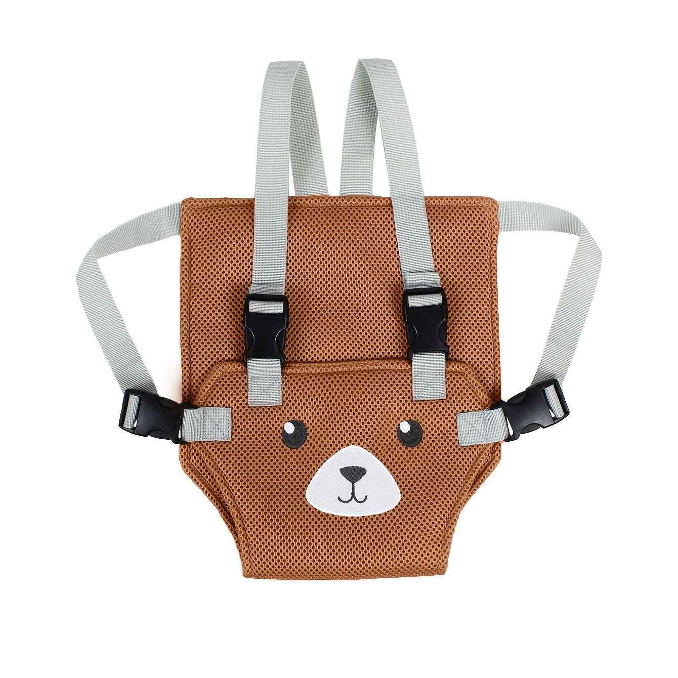 Embroidered Mesh Design Soft Safety Belt For Kids  