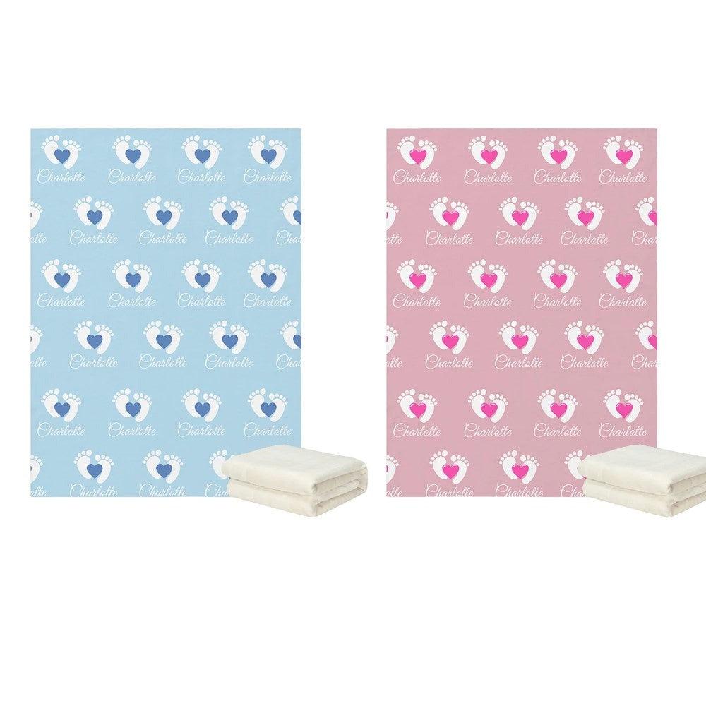 Personalized Name Blanket – Soft Custom Baby Gift for Any Occasion-Diaper Reusable