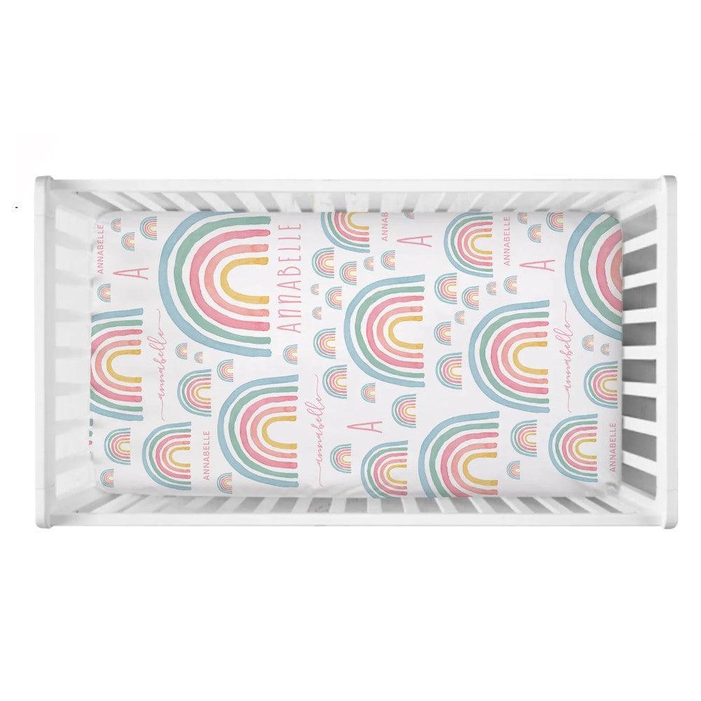 Crib Nursery Bedding Set-Diaper Reusable