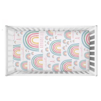 Crib Nursery Bedding Set-Diaper Reusable