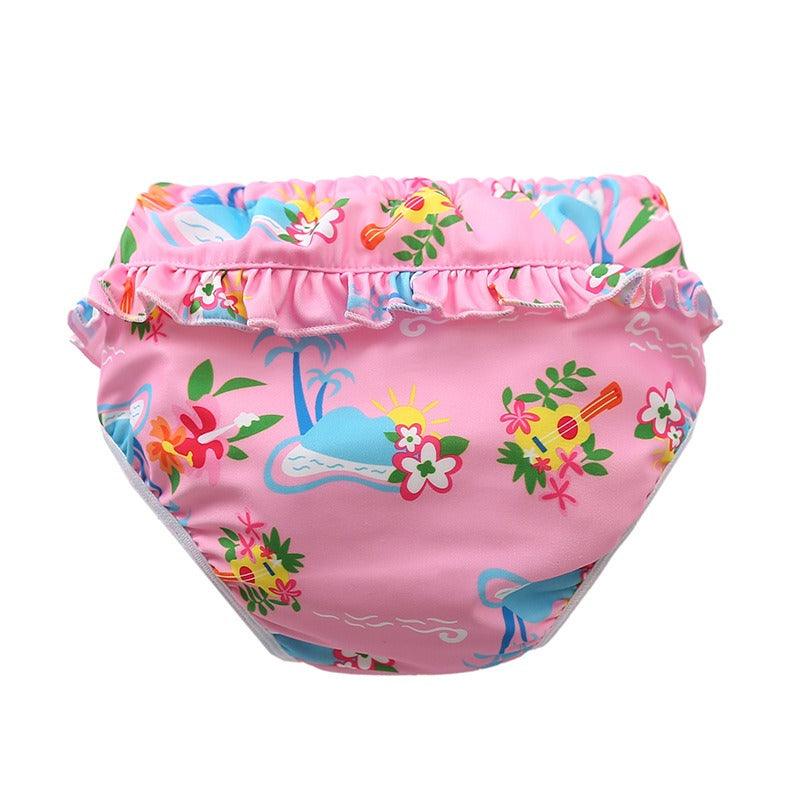 Baby Waterproof Reusable Swimming Trunks-Diaper Reusable