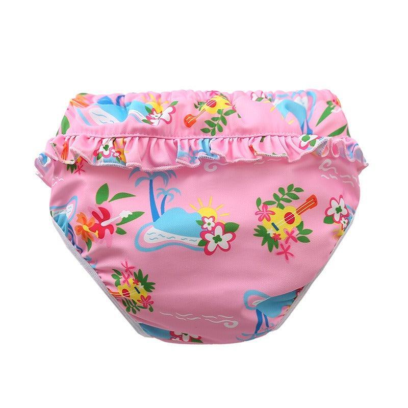 Baby Waterproof Reusable Swimming Trunks-Diaper Reusable