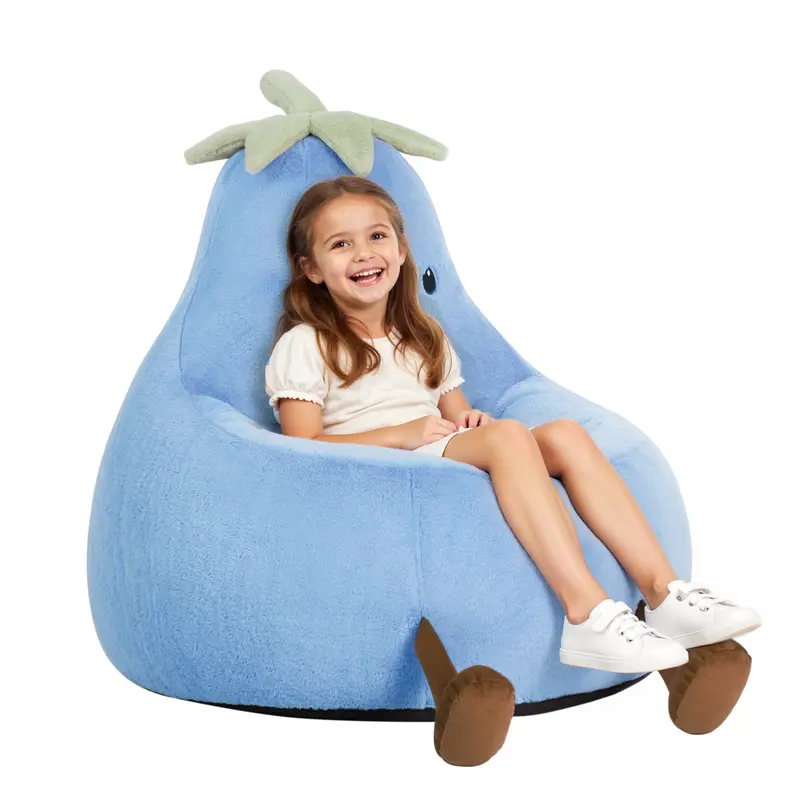  Bean Bag Chair Padded Toddler Bean Bag Sofa with Padded Bean Bag Chair