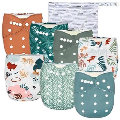 Unisex Baby Cloth Diapers-Diaper Reusable