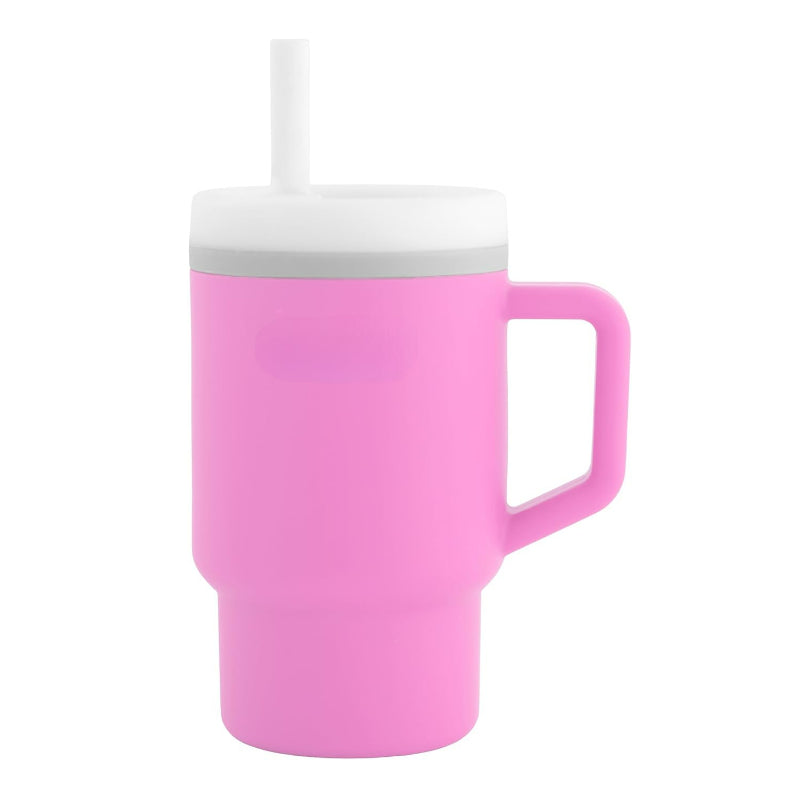 Mini Sippy Tumbler With Handle And Straw-Diaper Reusable
