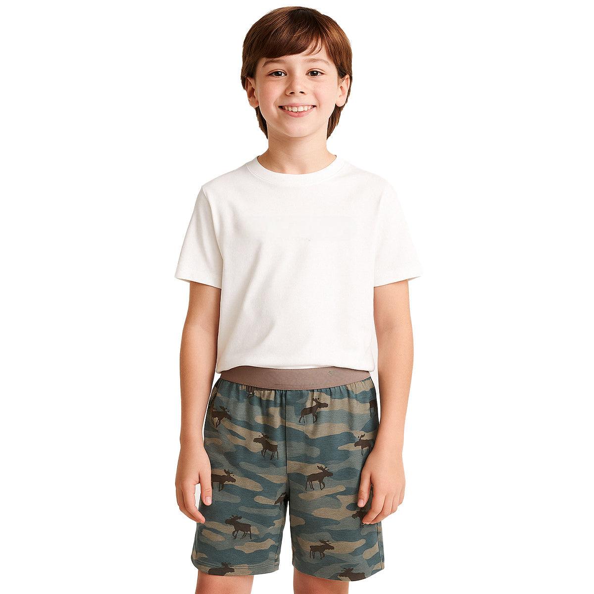 Kids Graphic Pajama Set Of 2 Lightweight Style And Comfort-Diaper Reusable