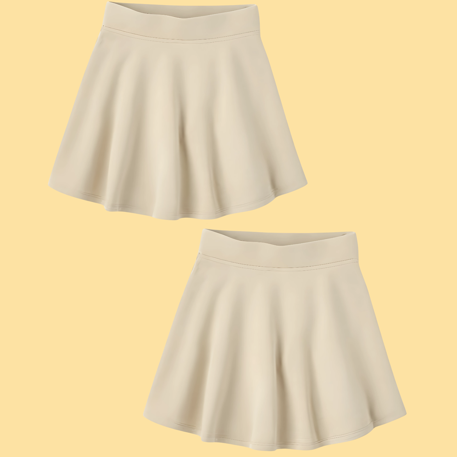 Active French Terry Skirt 2 Pack