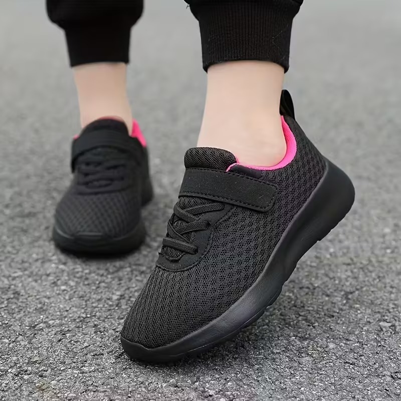 Casual Athletic Mesh Running Shoes With EVA Sole For Girls