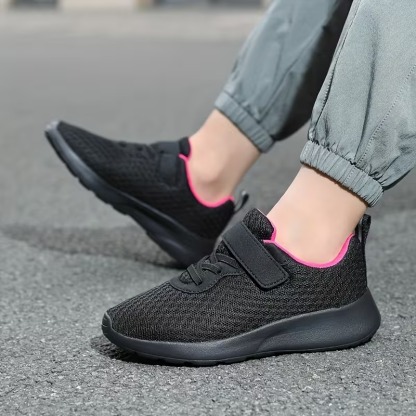 Casual Athletic Mesh Running Shoes With EVA Sole For Girls