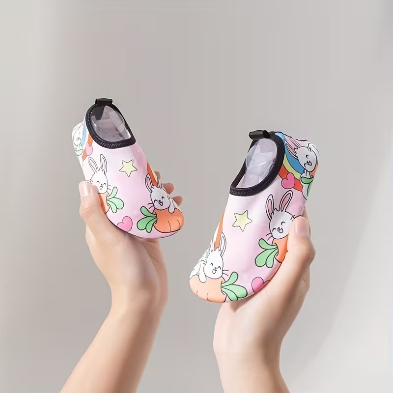 Non Slip Cartoon Water Shoes For Beach Activities For Kids