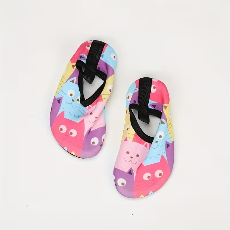 Non Slip Cartoon Water Shoes For Beach Activities For Kids