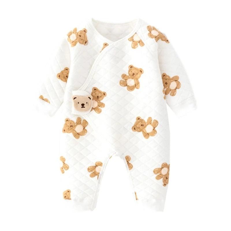 Three Layered Baby Crawling Suit-Diaper Reusable