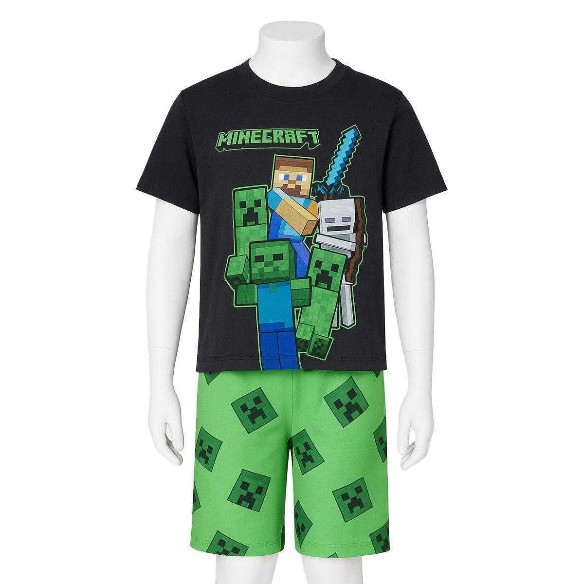 Print Pajama Set Boys Cool Comfort Meets Kid Friendly Style-Diaper Reusable