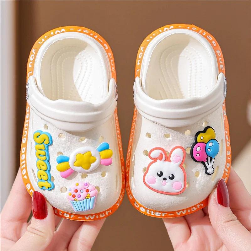 Kids Animal Design Sandals Fun Safe And Comfortable-Diaper Reusable