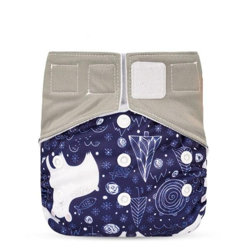 Bamboo Heavy Wetter Diaper-Diaper Reusable