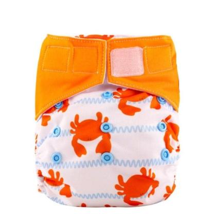 Microfiber Bamboo Cloth Diaper-Diaper Reusable